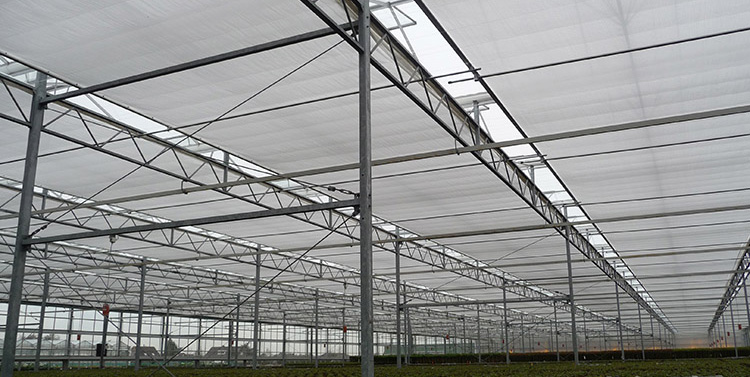 Professional greenhouse climate and shading system